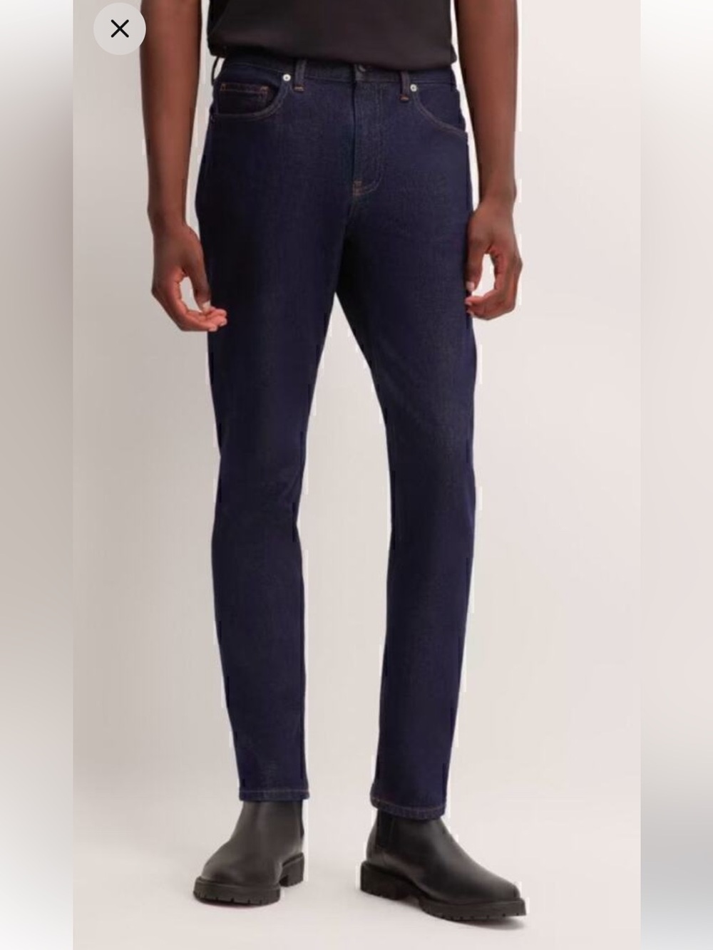 Everlane Uniform The Slim 4-Way Stretch Jean Organic Cotton 36x32